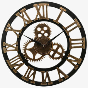 Horloge Murale Industrielle Vintage – Fabrica